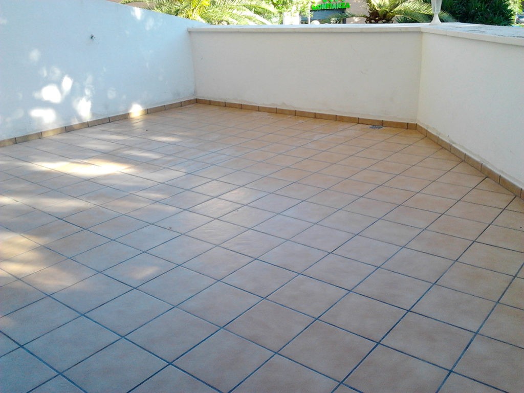 Pavimentado de terrazas