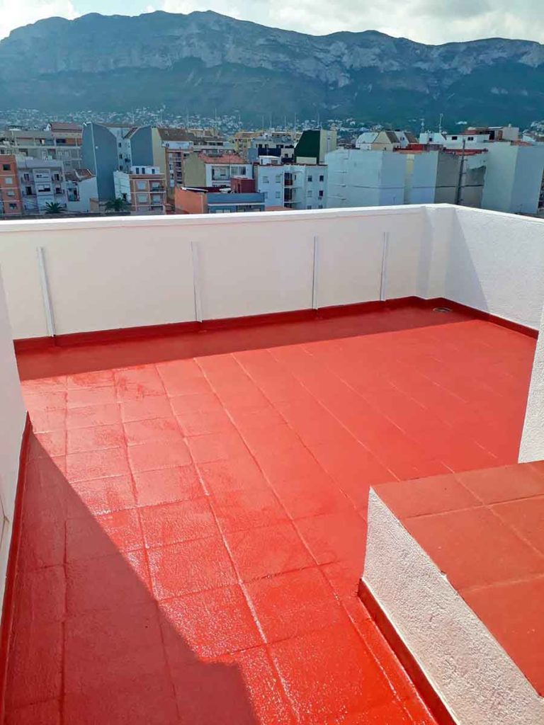 Impermeabilización terraza