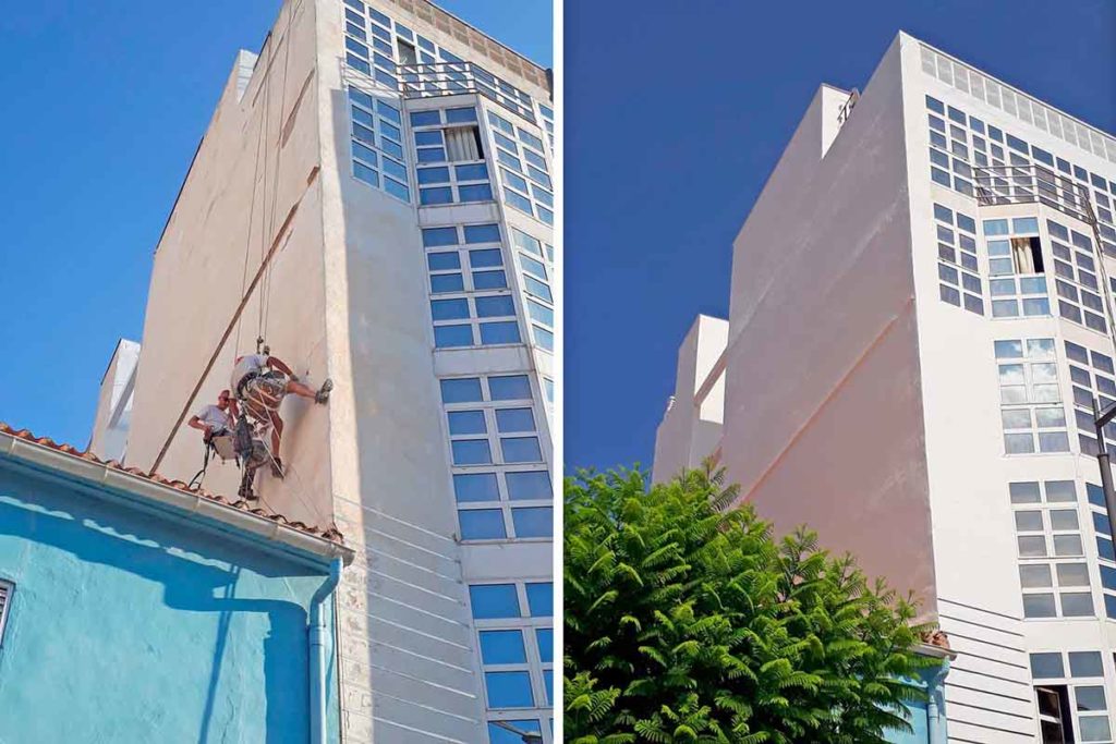 Rehabilitación fachada